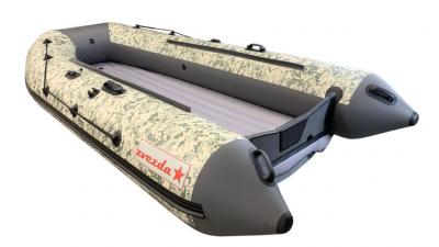Лодка ПВХ Zvezda 420 Тримаран НДНД моторная
